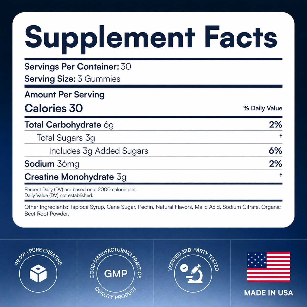 Thryve Creatine Gummies
